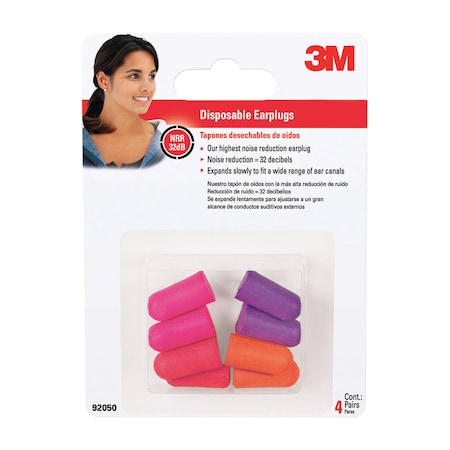 3M Tekk Protection Non-Reusable Foam Round Shape, Assorted 92050H4-DC